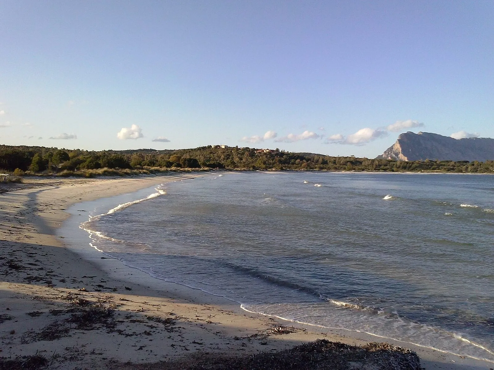 Borsa da spiaggia con telo, crema solare e cappello appoggiati sulla sabbia